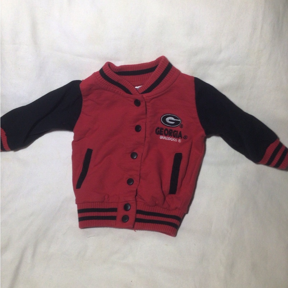 Georgia Bulldogs Baby 3-6M Jacket Ga